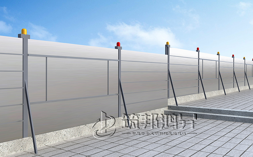 新型裝配式圍擋場效果圖 新型裝配式圍擋場效果圖