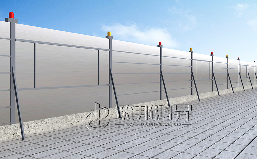 新型裝配式圍擋場景一背立面效果圖 新型裝配式圍擋場景一背立面效果圖